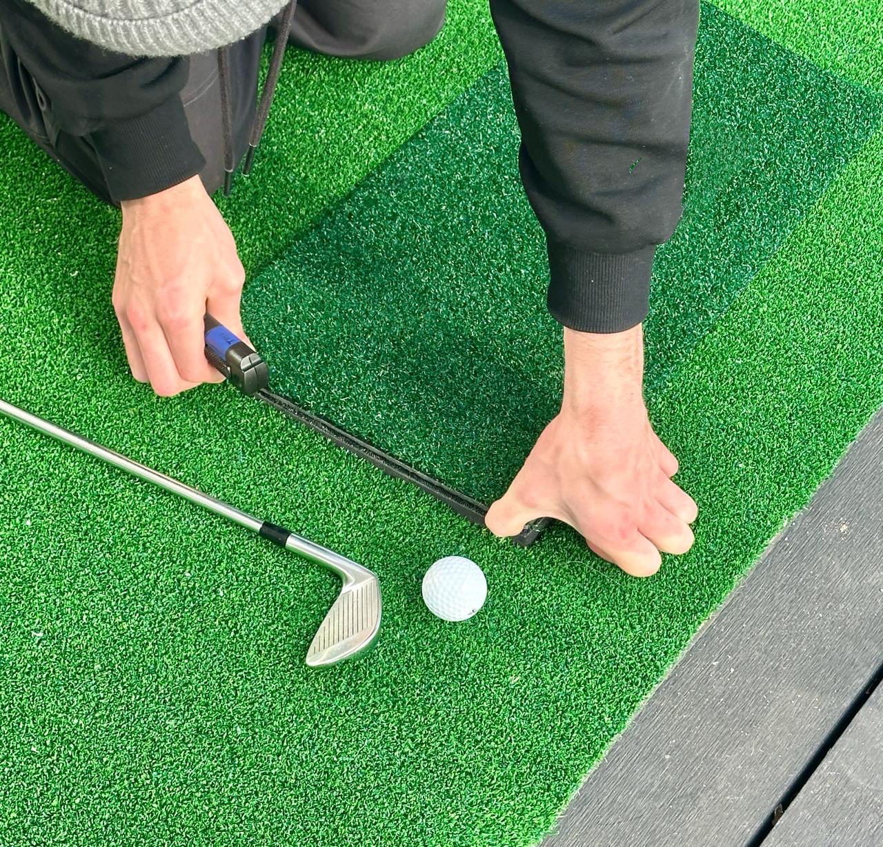 TrueTurf 3D FlexCell Hitting Strip - Fairway